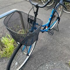 リサイクルショップどりーむ天保山店　No351 自転車　シティサイクル　２７インチ　LEDライト付き♪の画像
