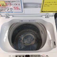 【ジャングル・ジャングル岩出店】【A817】洗濯機 ハイセンス HW-Y55H 2024年製 ★六ヶ月保証★中古 家電 和歌山 岩出市 紀の川市 海南市の画像