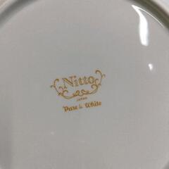 0728-208 Nitto pure＆whiteケーキ皿の画像