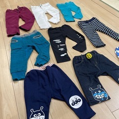 子ども用ズボン90センチ9点の画像