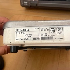 LPガス用一口コンロ　RTS-1NDA の画像