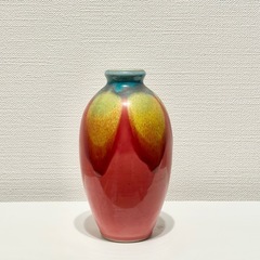 虹彩焼き 花瓶⸜🌷︎⸝‍の画像