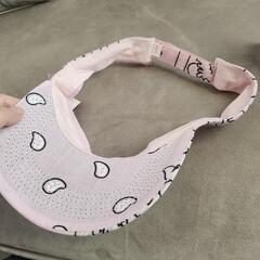 未使用ペイズリー柄 サンバイザーの画像