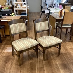 ダイニングチェア　2脚セット（町田市再生家具）の画像