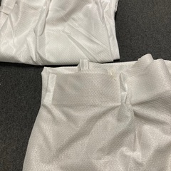レースカーテン　3枚セット　used品　の画像