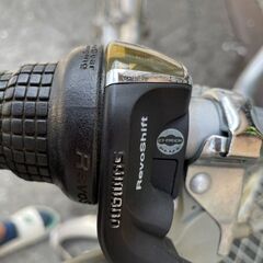 26インチ 自転車 6段階変速付き ママチャリの画像