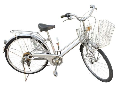 新品✨自転車26インチ　6段変速付き a.n.design-works 訳あり大特価 完全組立ヤクシン 自転車 26インチ