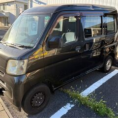 ダイハツ ハイゼットカーゴ　クルーズ　 ブラック　ハイルーフ　黒 ATの画像