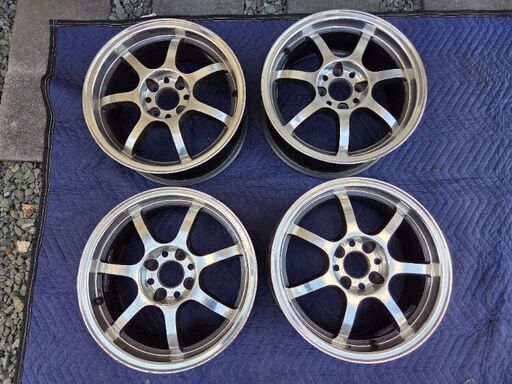 アルミホイール　RAYS 15×6.5J +38 4穴