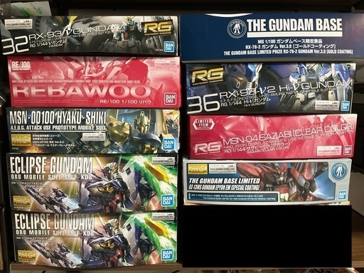 定価お譲りガンプラ計17点(1点から可)