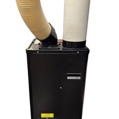 アイリスオーヤマ ISAC-1201-B スポットクーラー 2021年製 2.5kw 100V 中古 冷房の画像