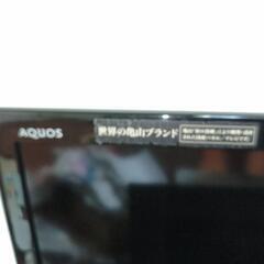 SHARP　40型テレビ（ジャンク品）の画像