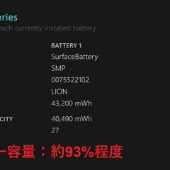 Surface Pro 7/intel Core i7/512GB/16GB ⑥の画像