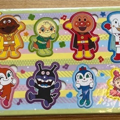 くもん・アンパンマンなどのパズル27点セットの画像