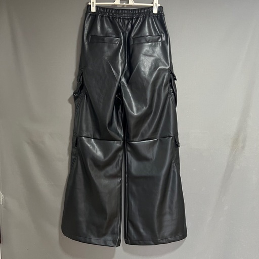 服/ファッション Rick Owens leather cargo pants 46