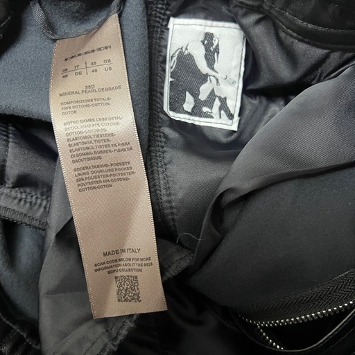 服/ファッション Rick Owens leather cargo pants 46