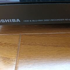東芝ブルーレイディスクレコーダー　RD-BR610 /アズマbluetooth搭載 32V型ダブルチューナーデジタル液晶テレビ 【注意事項有】の画像