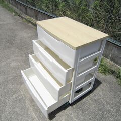  プラスチック　チェスト　ワイドの画像
