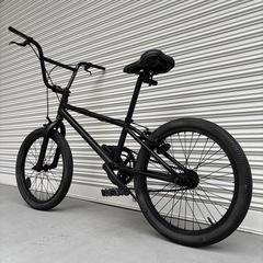 【6万で購入】BMX 黒 22インチ 高級シマノ社製変速付き　極太タイヤ マットブラック ファットバイク ビーチクルーザー 自転車 アメ村 HIPHOP堀江 表参道 青山 代官山 ピストバイク【早い者勝ち】の画像