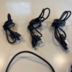 6本セット　USBケーブル USB-A 2.0 - Micro-Bの画像