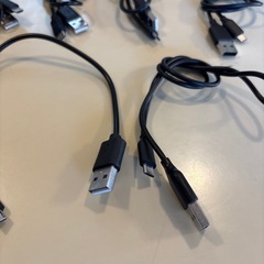 6本セット　USBケーブル USB-A 2.0 - Micro-Bの画像