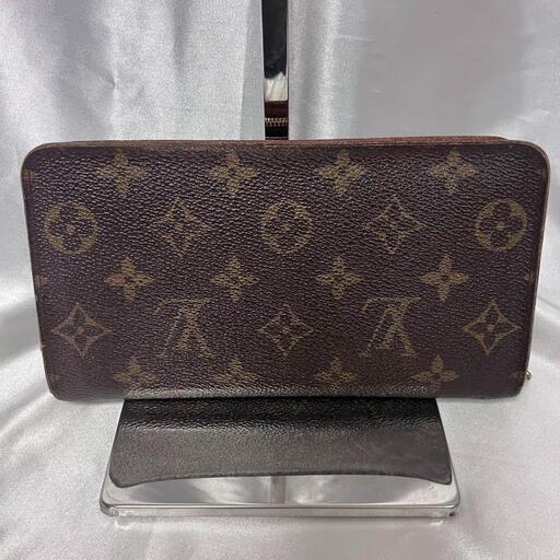 ルイヴィトン モノ M61727 ポルトモネジップ LOUISVUITTON　LV長財布