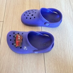 クロックス　パープル　14cm程度の画像