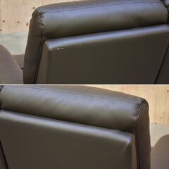 ≪yt1986ジ≫ nitori/ニトリ 3人掛け電動リクライニングソファ Nビリーバ レザー 本革＋合成皮革 N-BELIEVA LEATHER 中古家具/宮城県仙台市 70718-04の画像