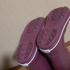 crocs レインブーツ 長靴 w6 22cm クロックス　未使用品🙇‍♀️の画像