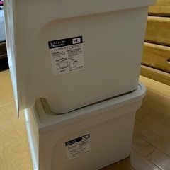 衣装ケース　フラップボックス　4個　の画像