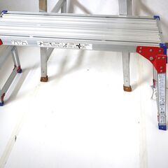 伊勢崎店【現状品】gi7-35 脚立 PiCa K-180 アルミ足場台 長谷川工業 DRS-1090B まとめの画像