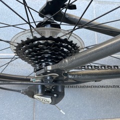 【美品】ブリヂストン BRIDGESTONE CYLVA Flat24速 1B65UA0 P.Bパールブラック F24486　付属品セットの画像