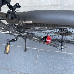 【美品】ブリヂストン BRIDGESTONE CYLVA Flat24速 1B65UA0 P.Bパールブラック F24486　付属品セットの画像