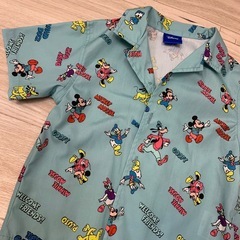 レトロミッキー 100サイズ セットアップ 水色 の画像