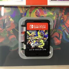 海外・日本製品のサルベージ品　任天堂スイッチ　Splatoon3ソフトタイプの画像