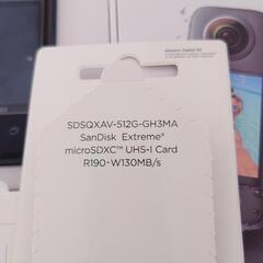insta360 X3 SDカード バッテリー付きの画像