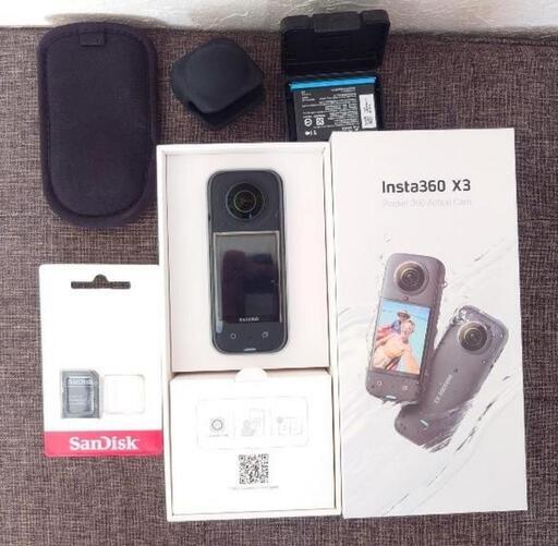 【insta360 X3】SDカード バッテリー付き【値下げしました】