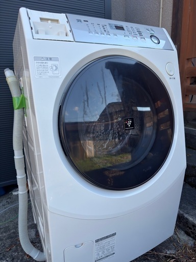 ✨格安　SHARP ドラム式洗濯機　分解洗浄済