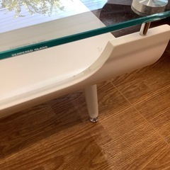 【ニトリ】ガラスセンターテーブルお売りします！！の画像