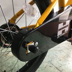HUMMER　子供用自転車　１６インチ　補助輪・ヘルメット付きの画像