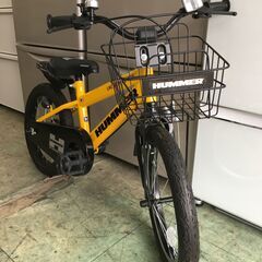 HUMMER　子供用自転車　１６インチ　補助輪・ヘルメット付きの画像