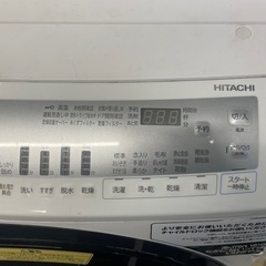 【中古】 ¥45,000 日立ドラム洗濯機 10kg乾燥6kg 【IG077】の画像