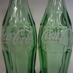 昭和レトロ Coca-Cola 1L×2本 190ml×2本 空き瓶 4本セット コカ・コーラ 空瓶 コレクション インテリア オブジェ 札幌市東区 新道東店の画像