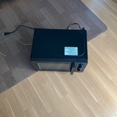 電子レンジ　（黒）の画像