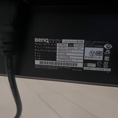 【お取引中】モニター　BenQの画像