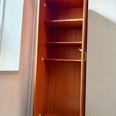 ミラー付き　収納棚　キャビネット　の画像