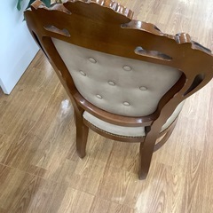 【ダイニングチェア】ブラウンお売りまします！！の画像