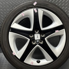 50系プリウス 17インチツーリングホイール7.0J+50 5穴100 横浜タイヤADVAN dB 215/45R17 の画像
