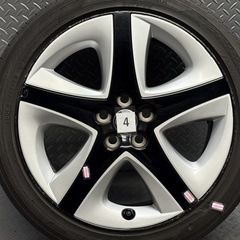 50系プリウス 17インチツーリングホイール7.0J+50 5穴100 横浜タイヤADVAN dB 215/45R17 の画像