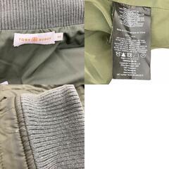 186005 Tory Burch トリーバーチ ダウンジャケット S カーキ [A1000025389264A]の画像